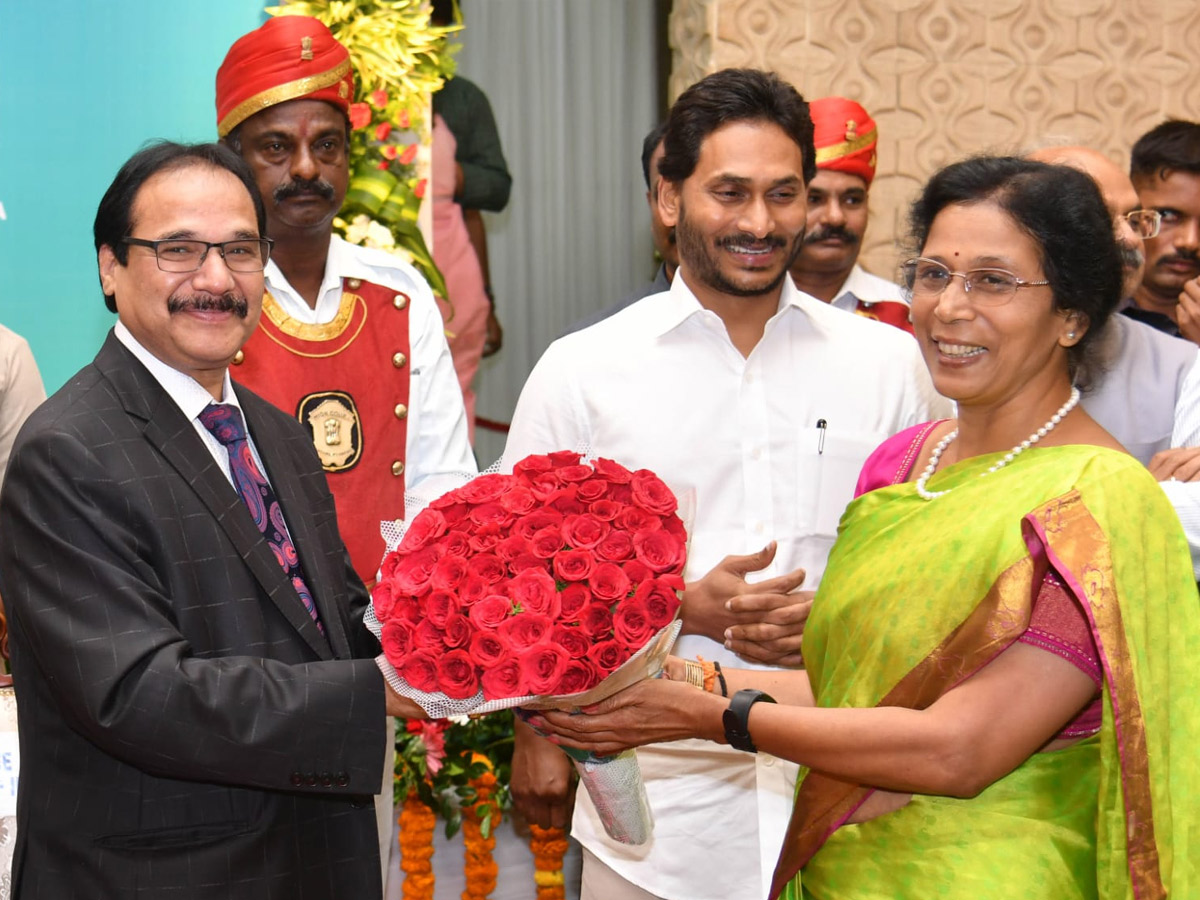 Andhra pradesh Govt Honored Supreme Court Judge Justice Prashant Kumar Mishra Photos - Sakshi36