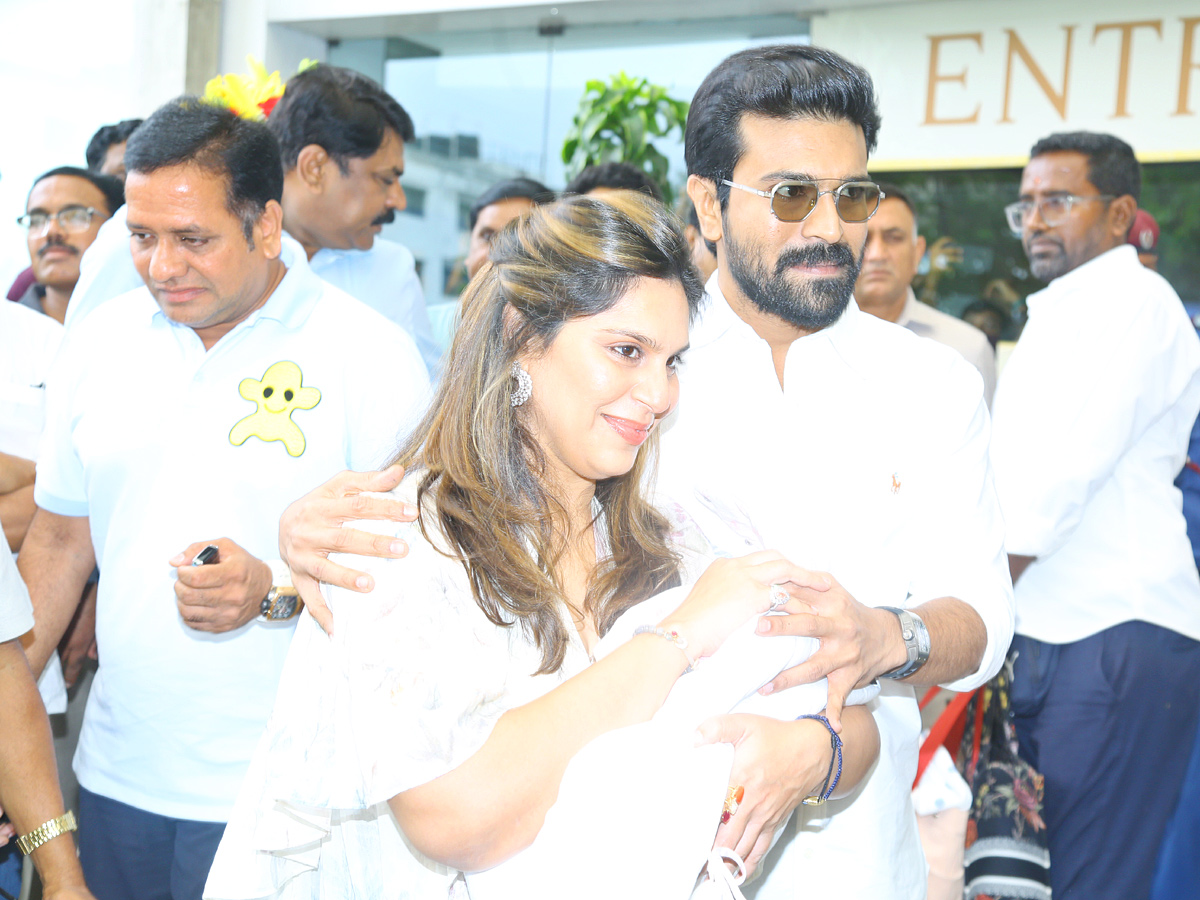 Ram Charan Wife Upasana Discharged From Apollo Hospital Photos - Sakshi4