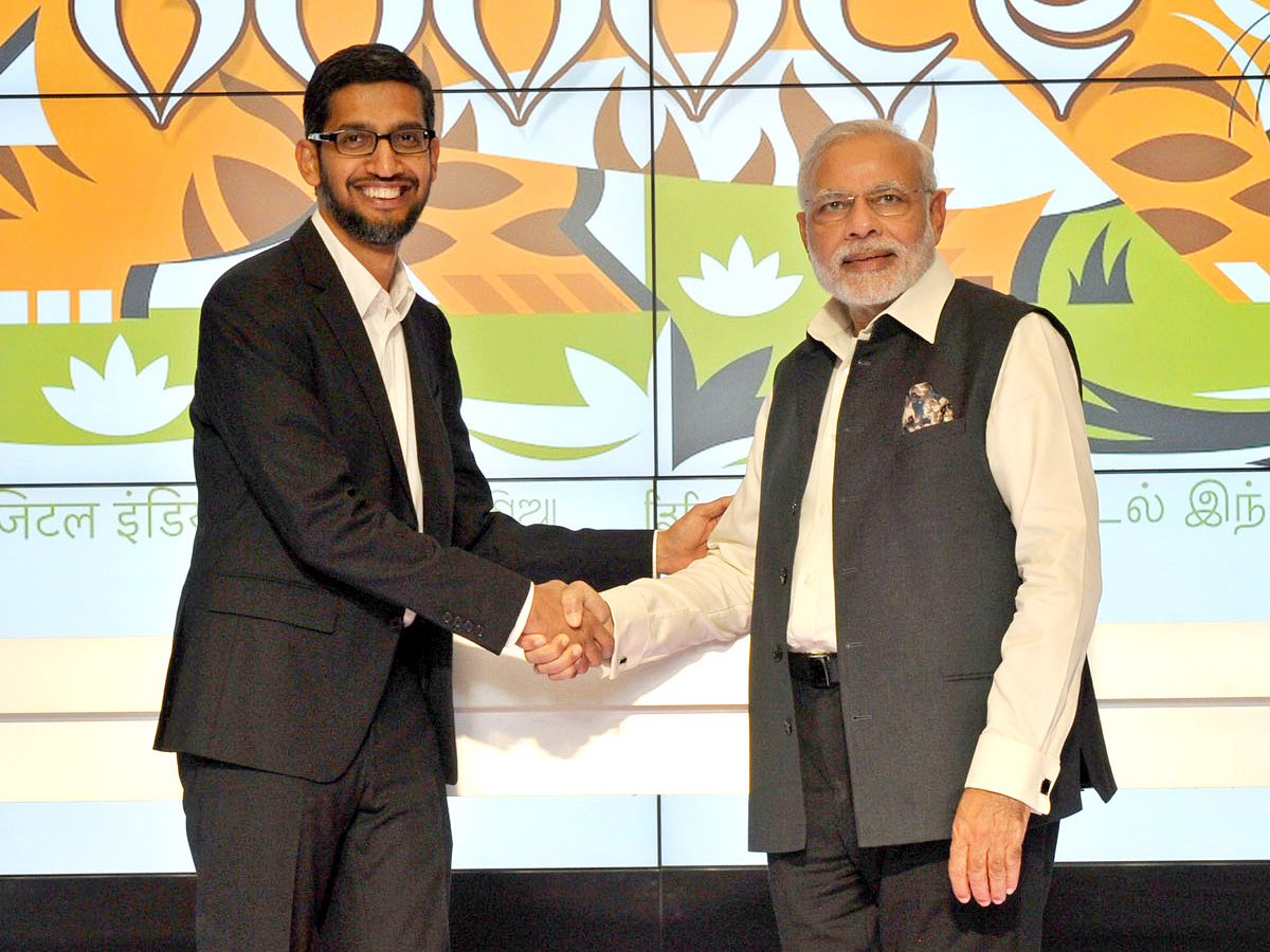 Narendra modi meets business people in usa photos - Sakshi5