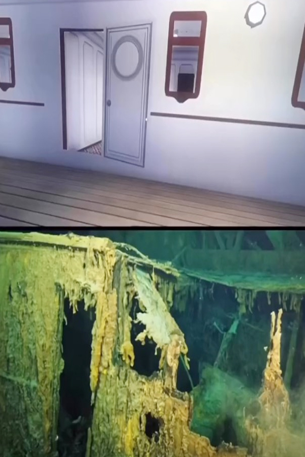 Titanic Photos Show Luxury Liner Before And After Fatal Sinking - Sakshi18