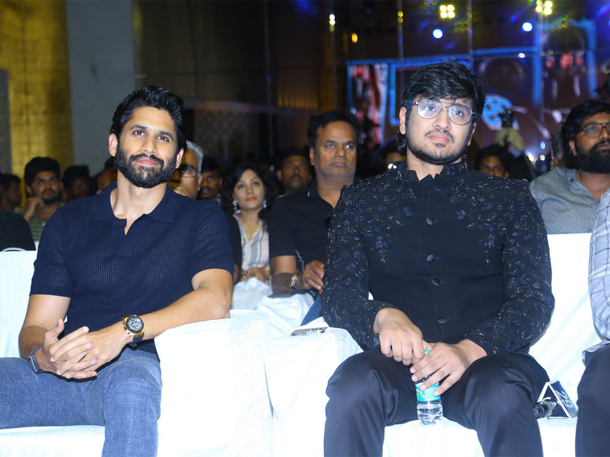 naga chaitanya spy pre release event - Sakshi5