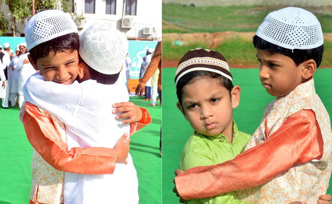 Bakrid Celebrations at Vijayawada Indira Gandhi Municipal Stadium Photos - Sakshi1