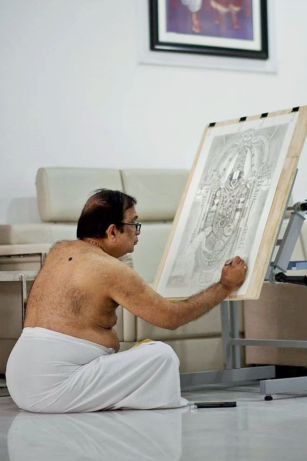 Comedian Brahmanandam beautiful Drawings Photos - Sakshi5