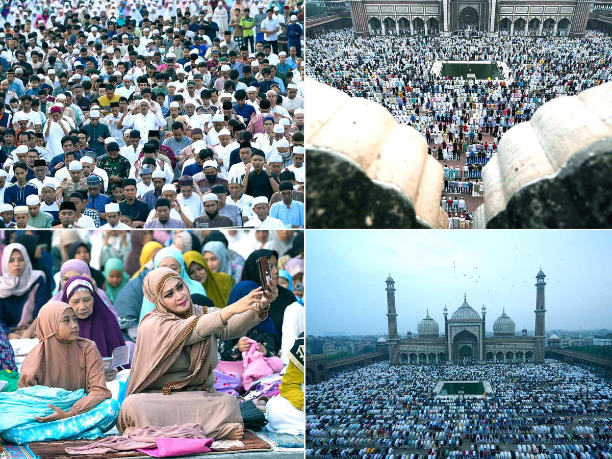 Eid al Adha Mubarak 2023 Bakrid Prayers Nationwide Photos - Sakshi1