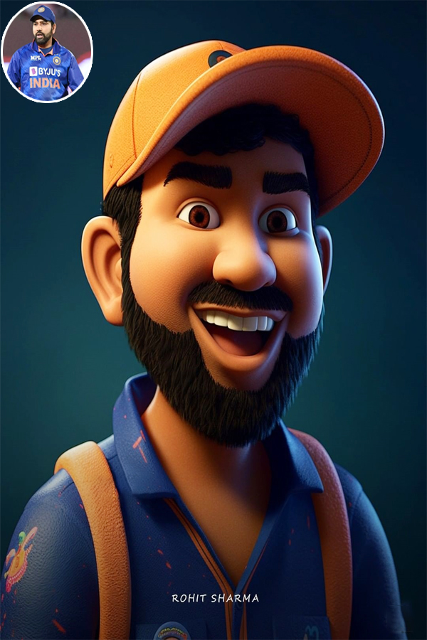 AI Photes: Disney Characters Of Famous Cricketers - Sakshi6