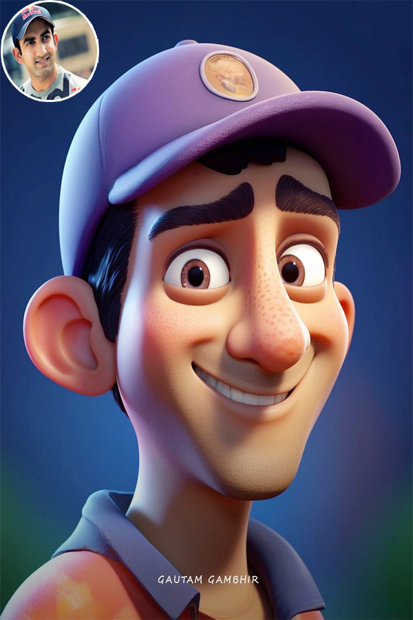 AI Photes: Disney Characters Of Famous Cricketers - Sakshi8