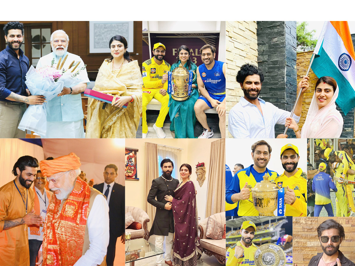 All Rounder cricketer Ravindra Jadeja Unseen and Rare Images Photos - Sakshi1