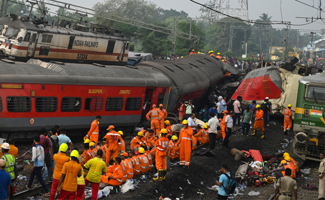 Odisha Coromandel Express Train Accident Photos - Sakshi10