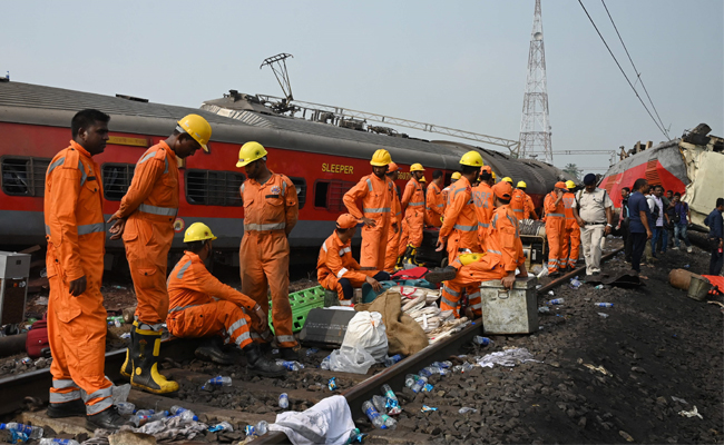 Odisha Coromandel Express Train Accident Photos - Sakshi11