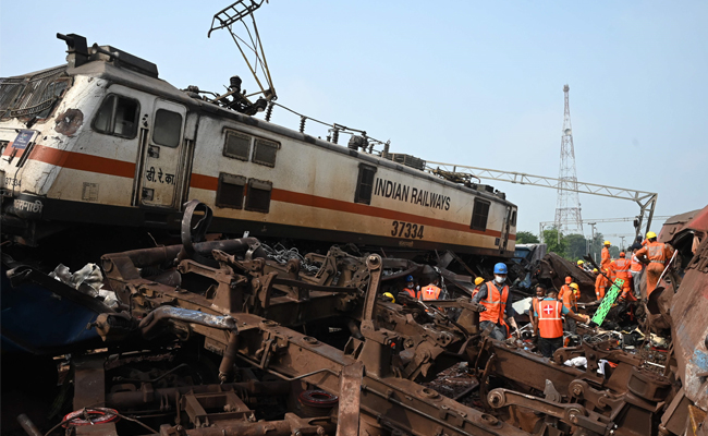 Odisha Coromandel Express Train Accident Photos - Sakshi12