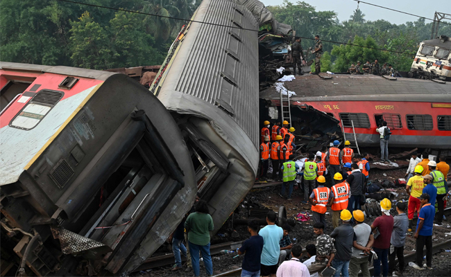 Odisha Coromandel Express Train Accident Photos - Sakshi13