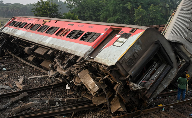 Odisha Coromandel Express Train Accident Photos - Sakshi14