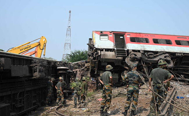 Odisha Coromandel Express Train Accident Photos - Sakshi17