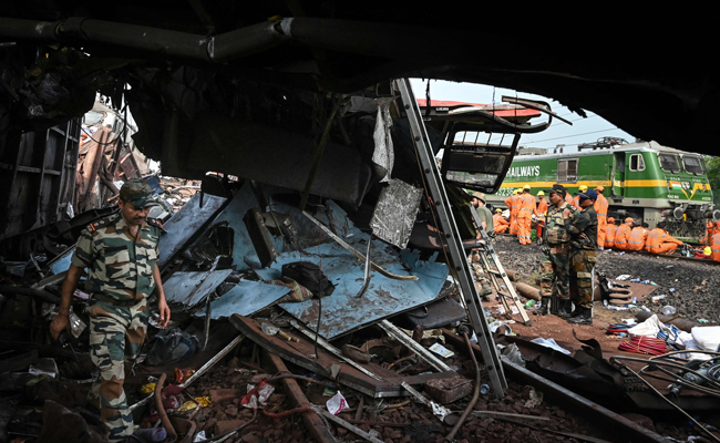 Odisha Coromandel Express Train Accident Photos - Sakshi25