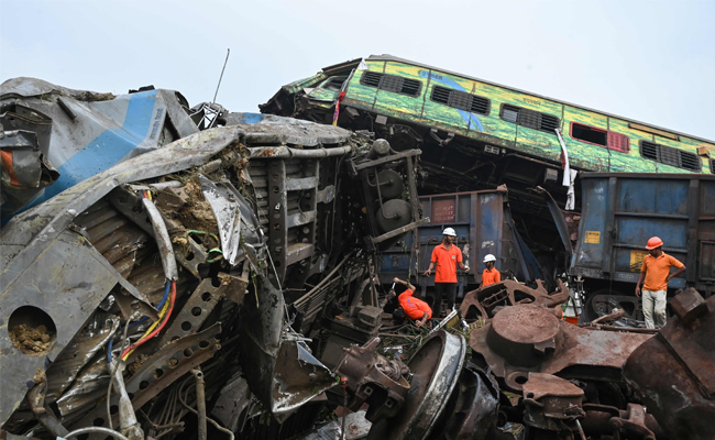 Odisha Coromandel Express Train Accident Photos - Sakshi26