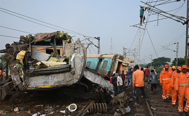 Odisha Coromandel Express Train Accident Photos - Sakshi27