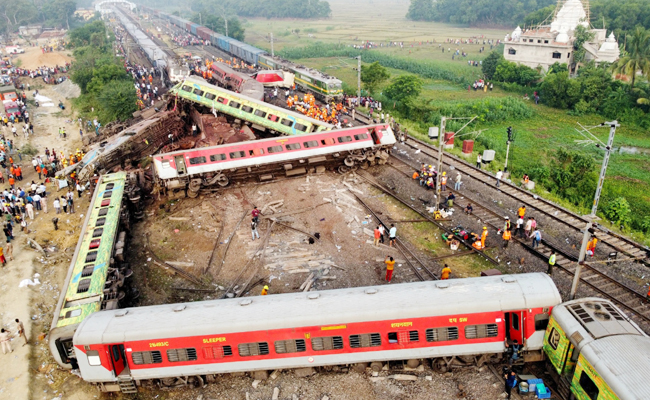 Odisha Coromandel Express Train Accident Photos - Sakshi2