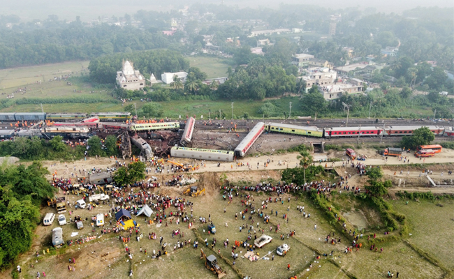 Odisha Coromandel Express Train Accident Photos - Sakshi5