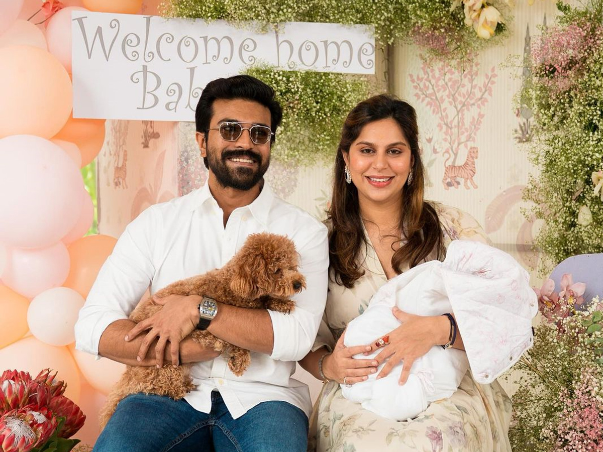 Ram Charan And Upasana Konidela Name Their Daughter In Grand Ceremony Photos - Sakshi4