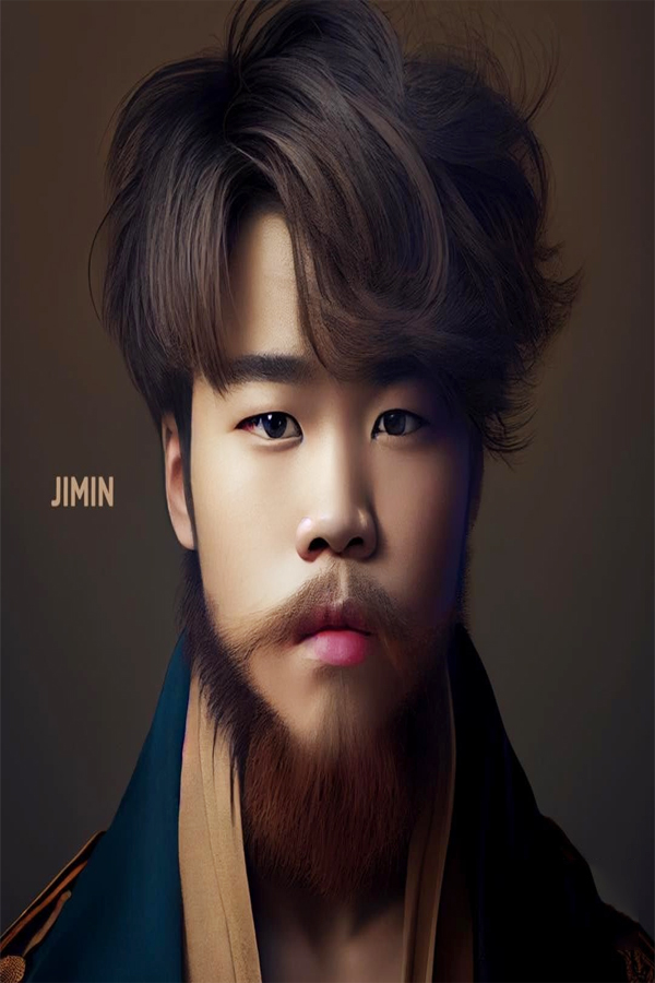 Imagine BTS Boys With Beard : AI Photos - Sakshi5