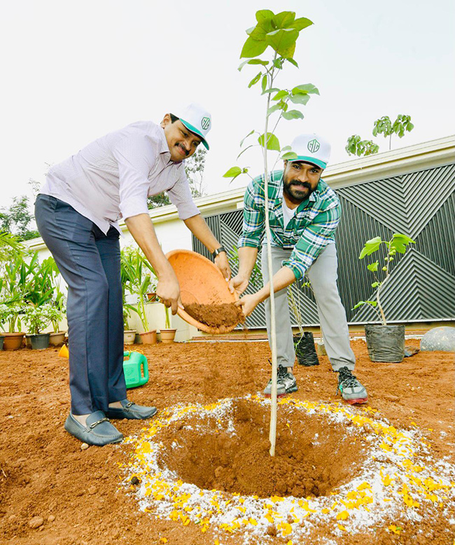 Celebrities Plants Tree Sapling On World Environment Day - Sakshi3