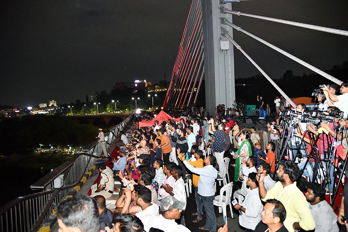 durgam cheruvu cable bridge - Sakshi3