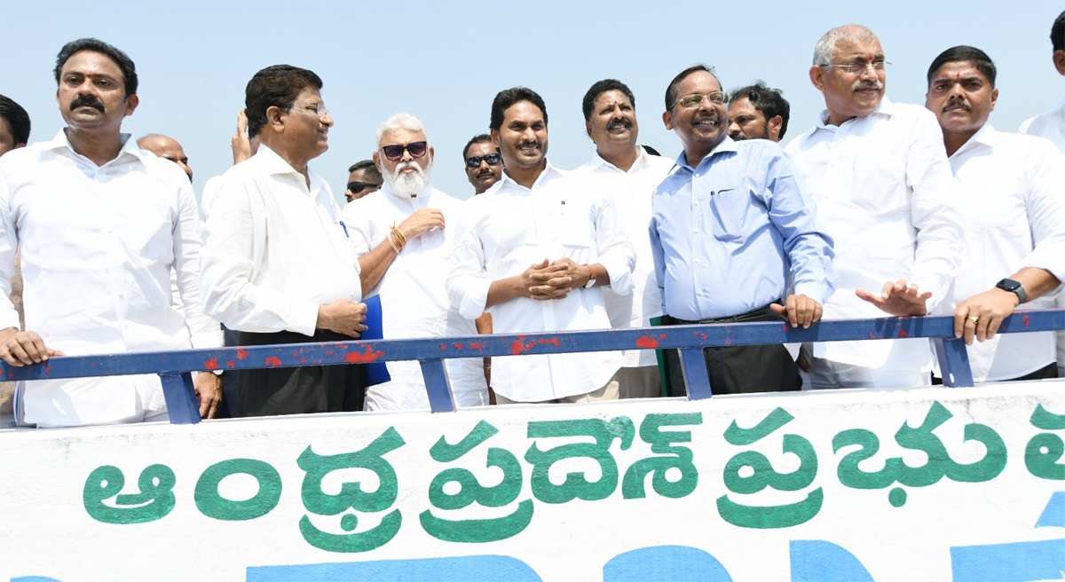 AP CM YS Jagan Inspects Polavaram Project Works - Sakshi2