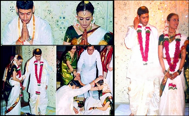 Mahesh Babu And Wife Namrata Marriage Photos - Sakshi1