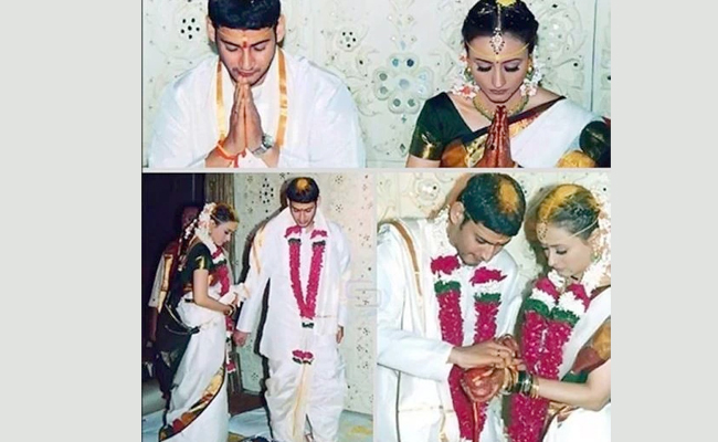 Mahesh Babu And Wife Namrata Marriage Photos - Sakshi2