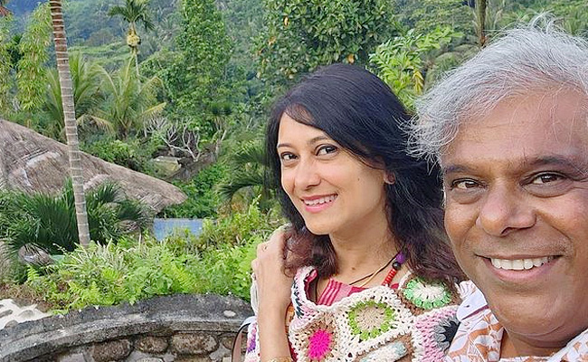 Ashish Vidyarthi Second Wife Rupali Barua Bali Honeymoon PHotos - Sakshi3