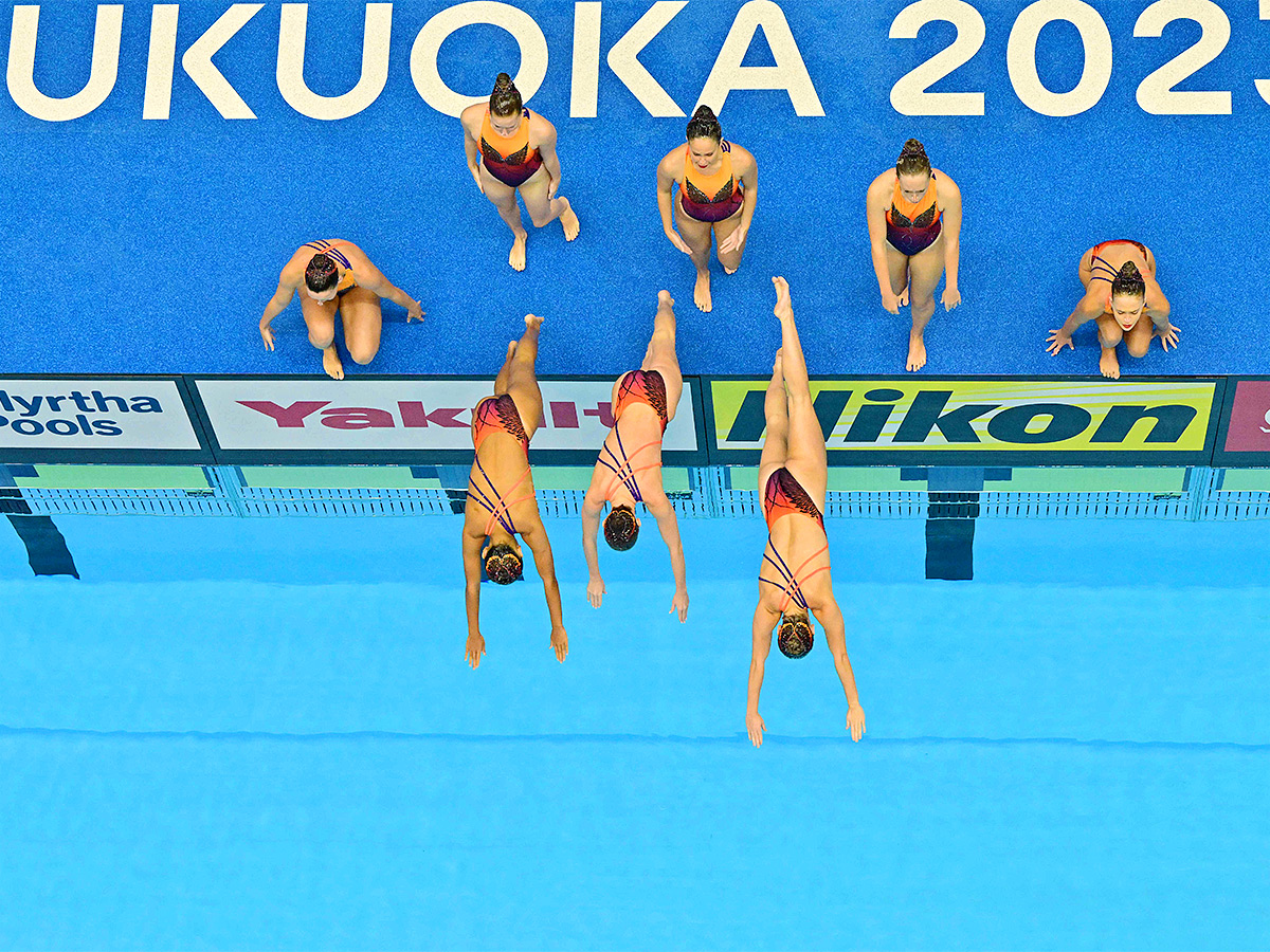 acrobatic of artistic swimming at the World Swimming Championships in Fukuoka,Japan - Sakshi31