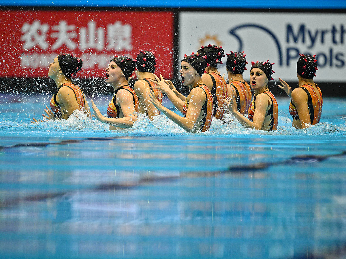 acrobatic of artistic swimming at the World Swimming Championships in Fukuoka,Japan - Sakshi34