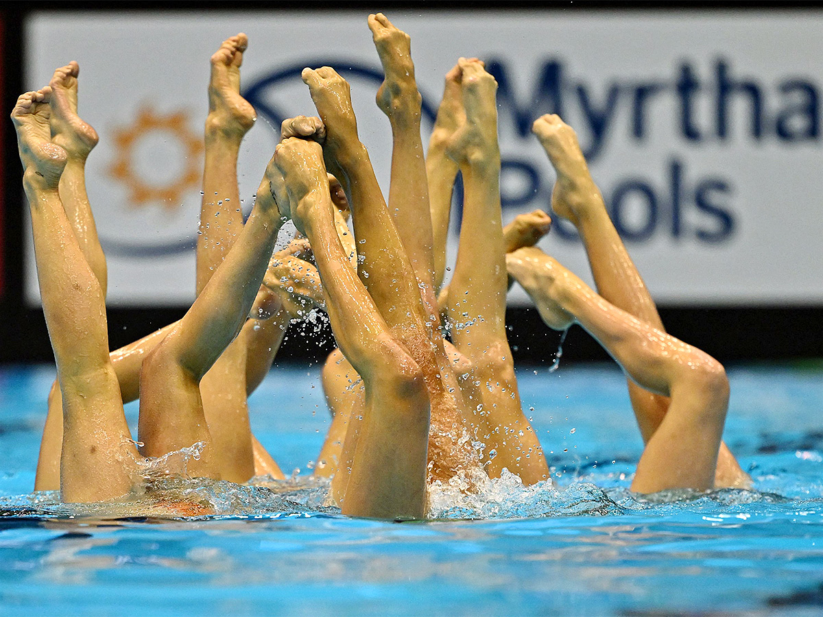 acrobatic of artistic swimming at the World Swimming Championships in Fukuoka,Japan - Sakshi35