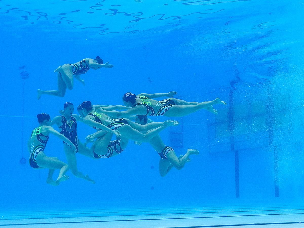 acrobatic of artistic swimming at the World Swimming Championships in Fukuoka,Japan - Sakshi41