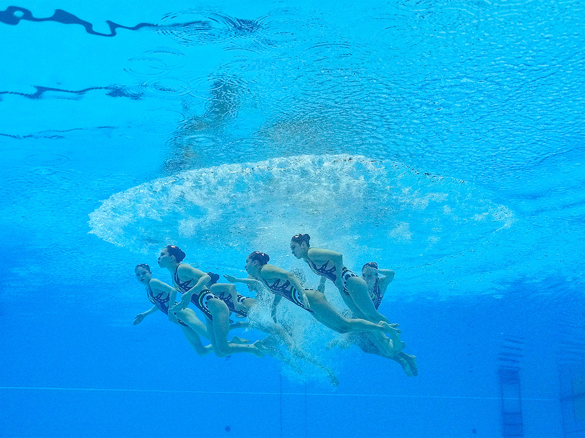 acrobatic of artistic swimming at the World Swimming Championships in Fukuoka,Japan - Sakshi43