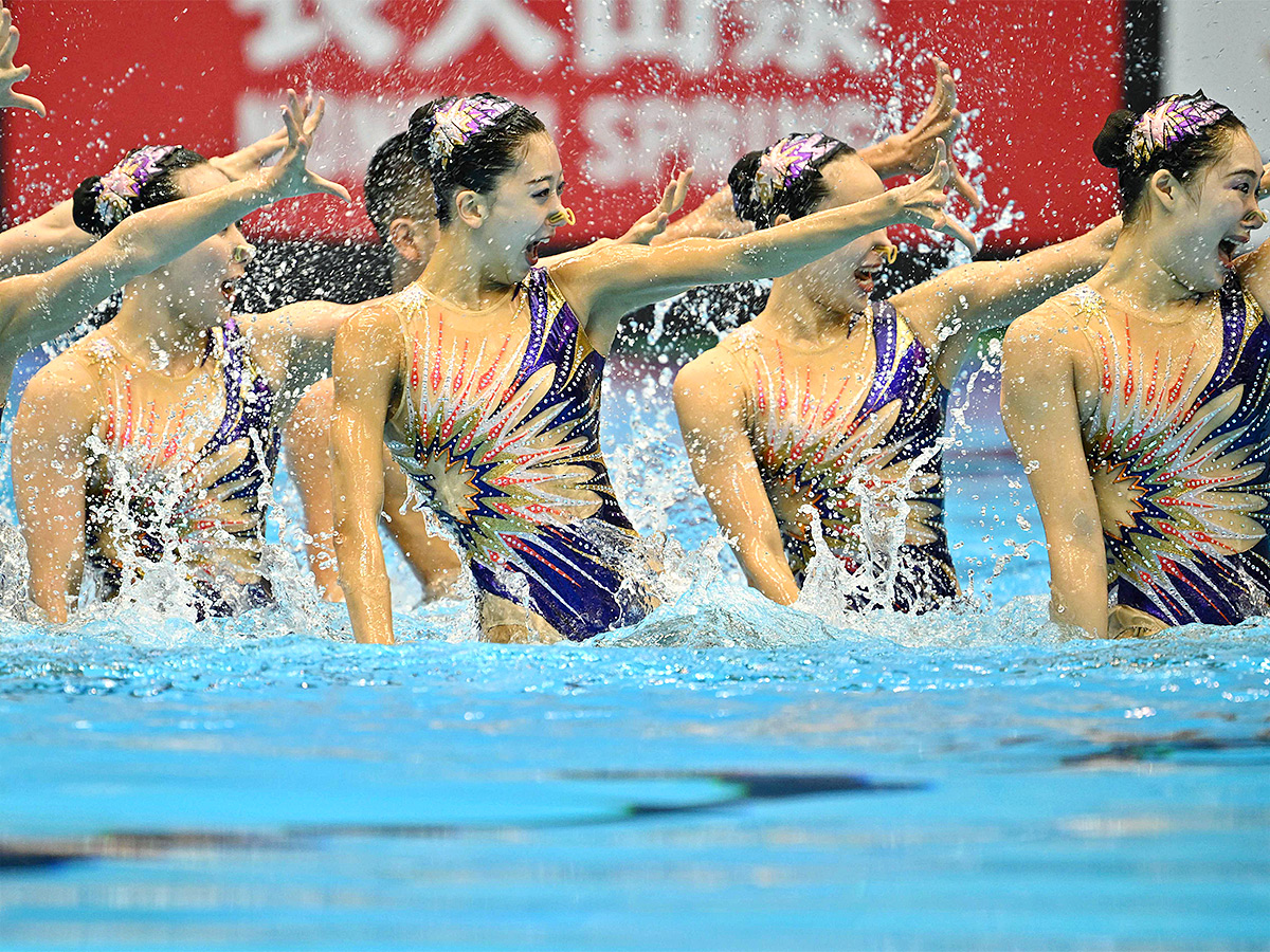 acrobatic of artistic swimming at the World Swimming Championships in Fukuoka,Japan - Sakshi49