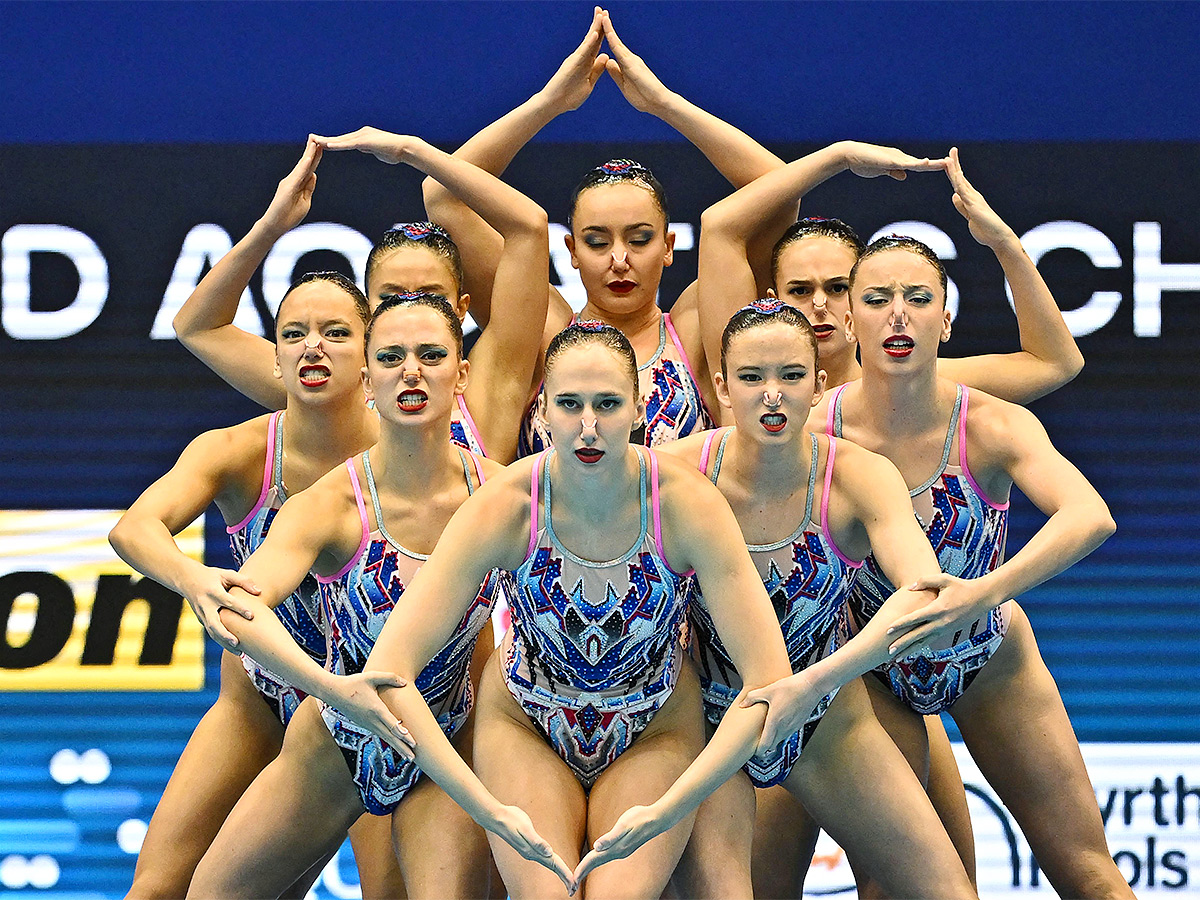 acrobatic of artistic swimming at the World Swimming Championships in Fukuoka,Japan - Sakshi52