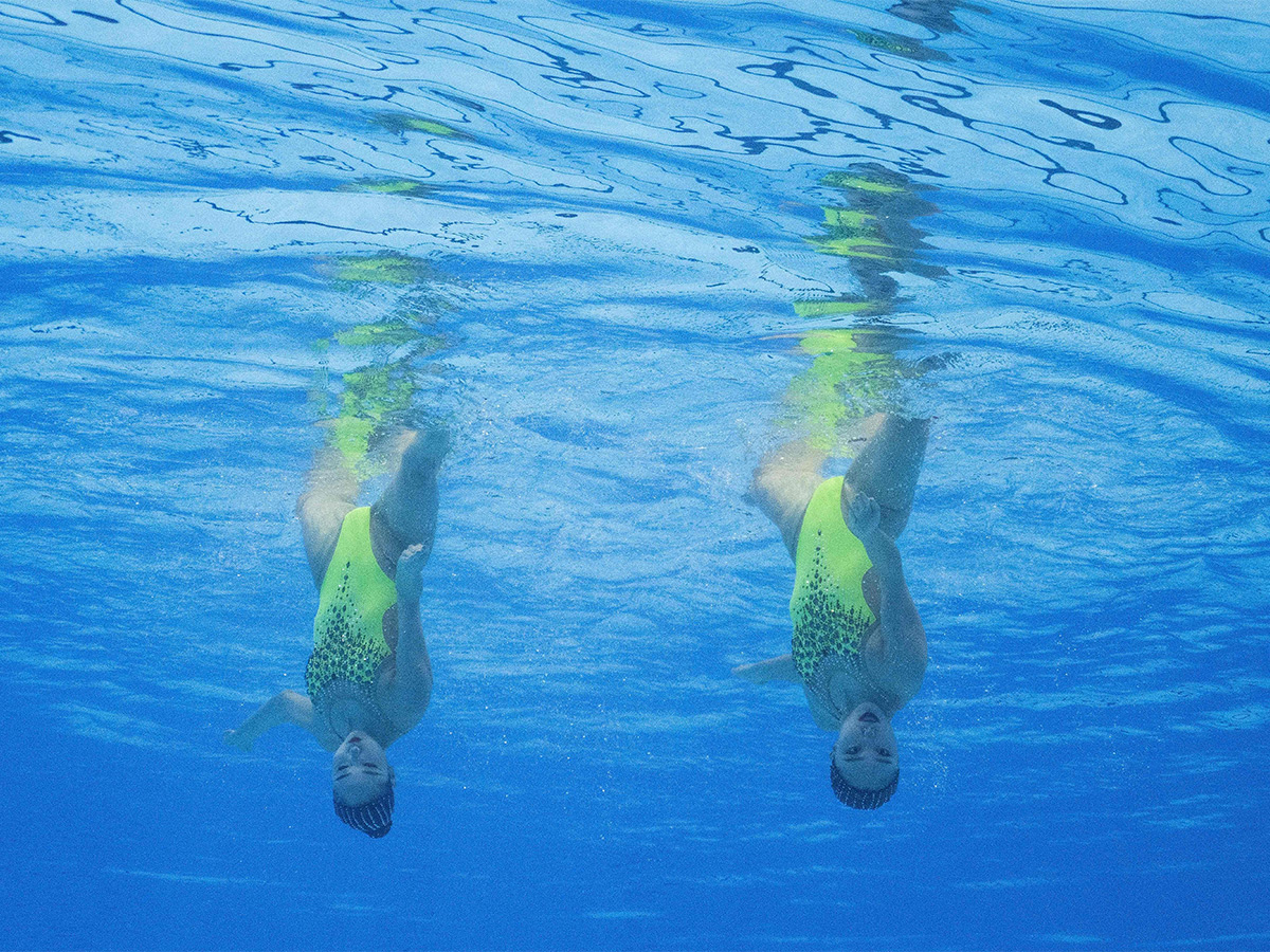 acrobatic of artistic swimming at the World Swimming Championships in Fukuoka,Japan - Sakshi7