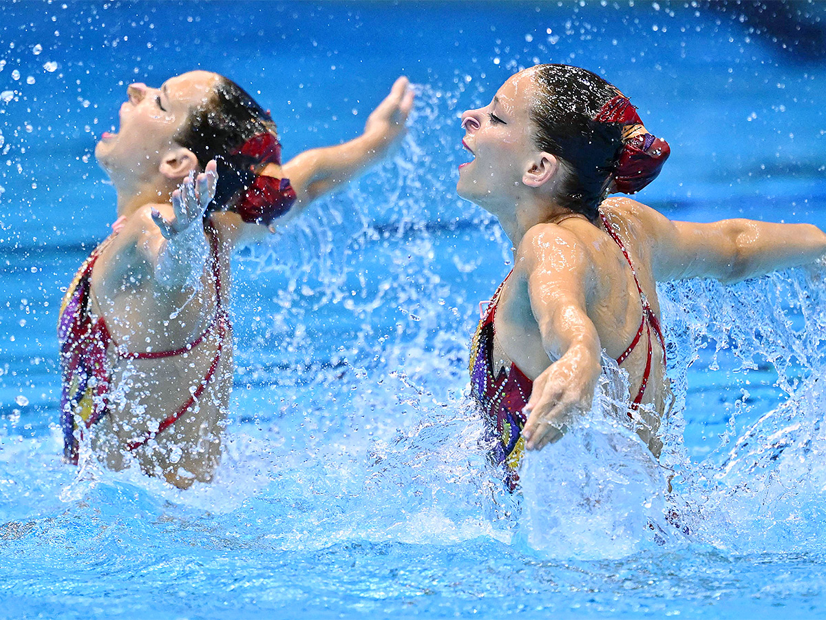 acrobatic of artistic swimming at the World Swimming Championships in Fukuoka,Japan - Sakshi8