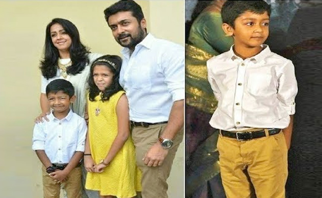 Hero Suriya With his Son and Daughter Photos - Sakshi20