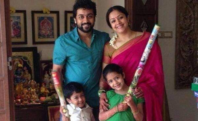 Hero Suriya With his Son and Daughter Photos - Sakshi9