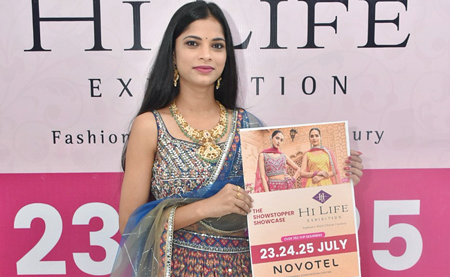 Hi Life Exhibition poster launch by Jabardasth Varsha Photos - Sakshi7