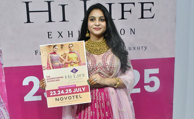 Hi Life Exhibition poster launch by Jabardasth Varsha Photos - Sakshi9