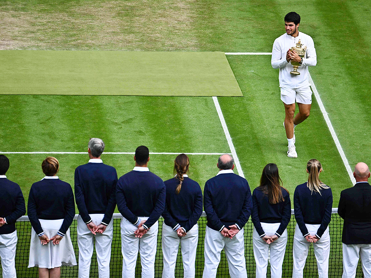 Wimbledon 2023: Carlos Alcaraz beats Novak Djokovic Photos - Sakshi7