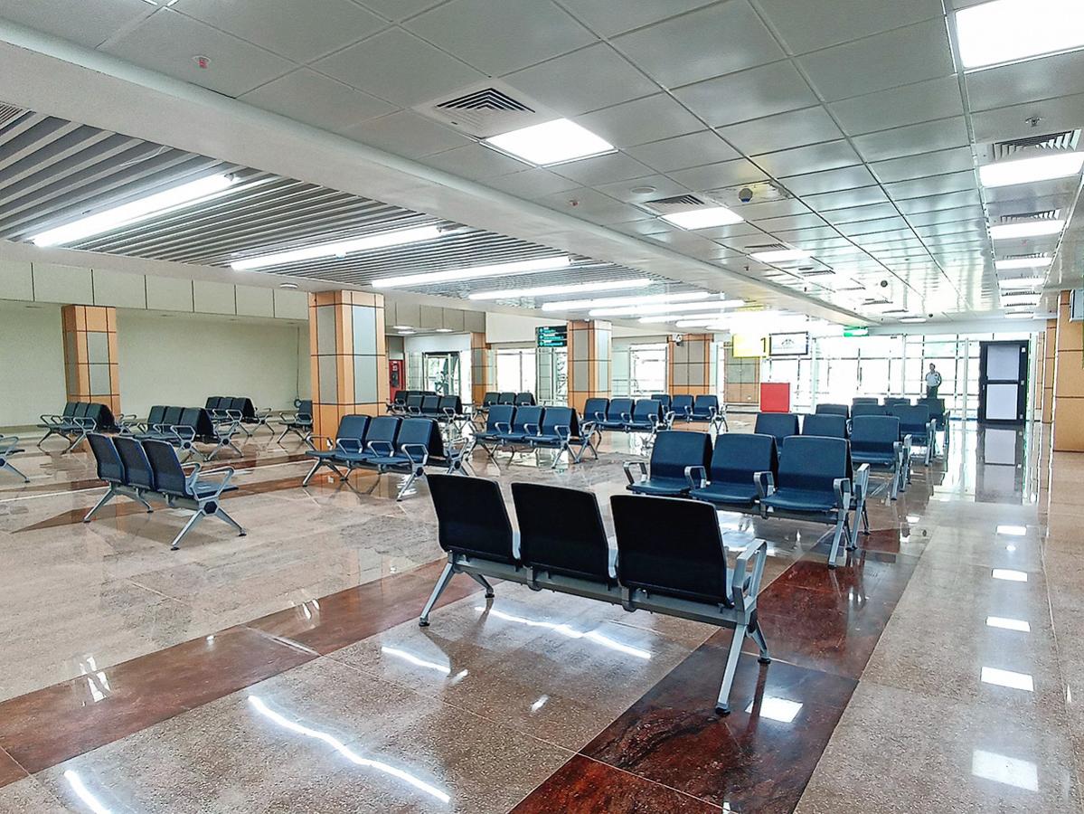 New Integrated Terminal Building of Veer Savarkar International Airport - Sakshi11