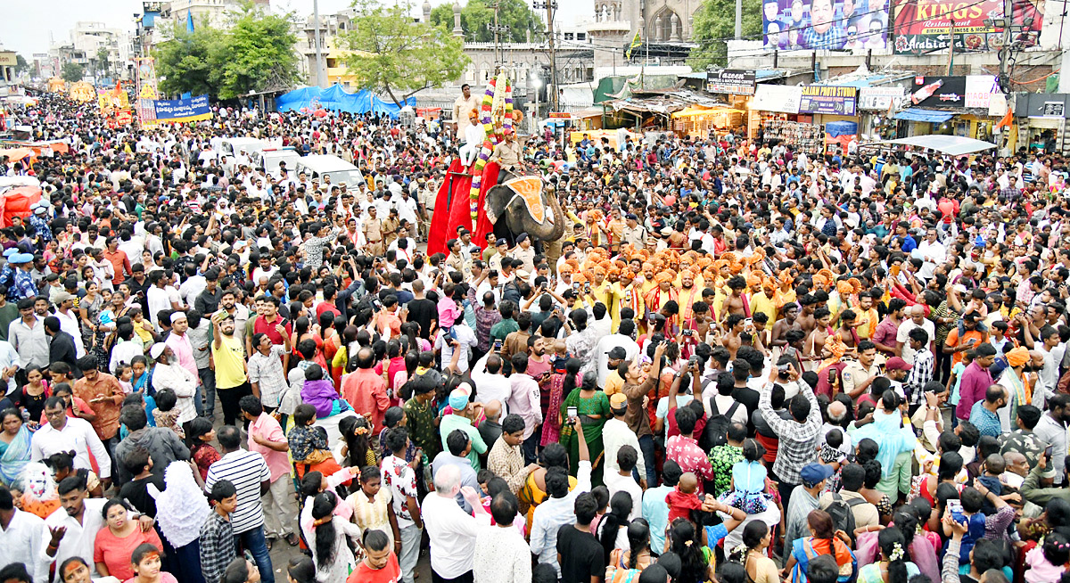 Old City Akkanna Madanna Temple Ghatam Procession 2023 Photos - Sakshi9