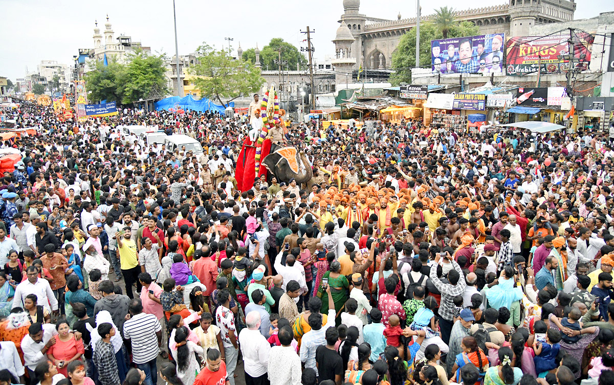 Old City Akkanna Madanna Temple Ghatam Procession 2023 Photos - Sakshi12