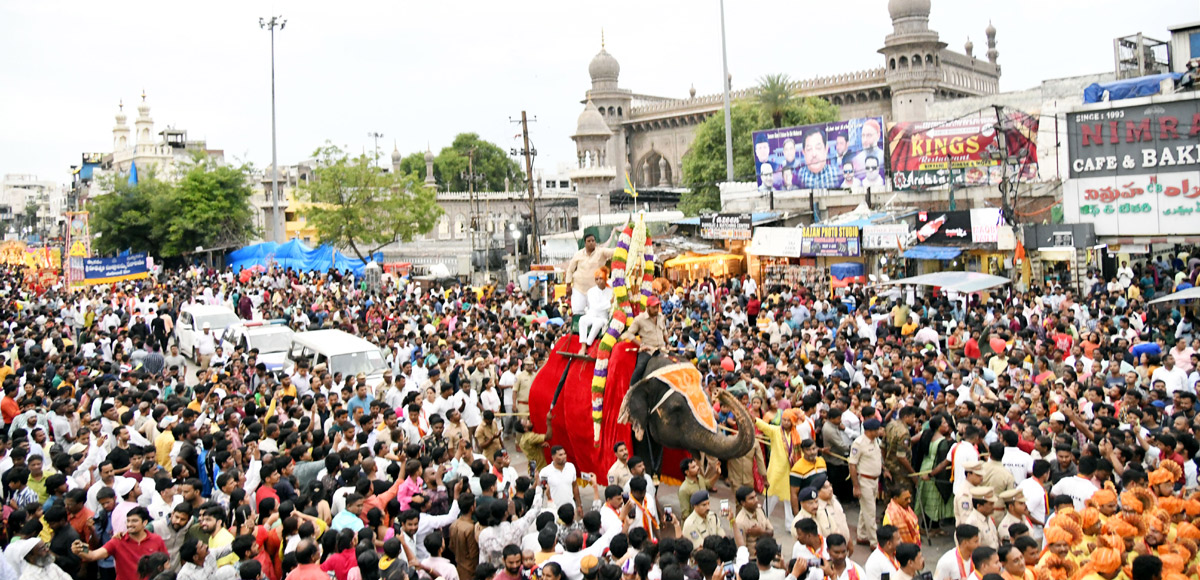 Old City Akkanna Madanna Temple Ghatam Procession 2023 Photos - Sakshi38