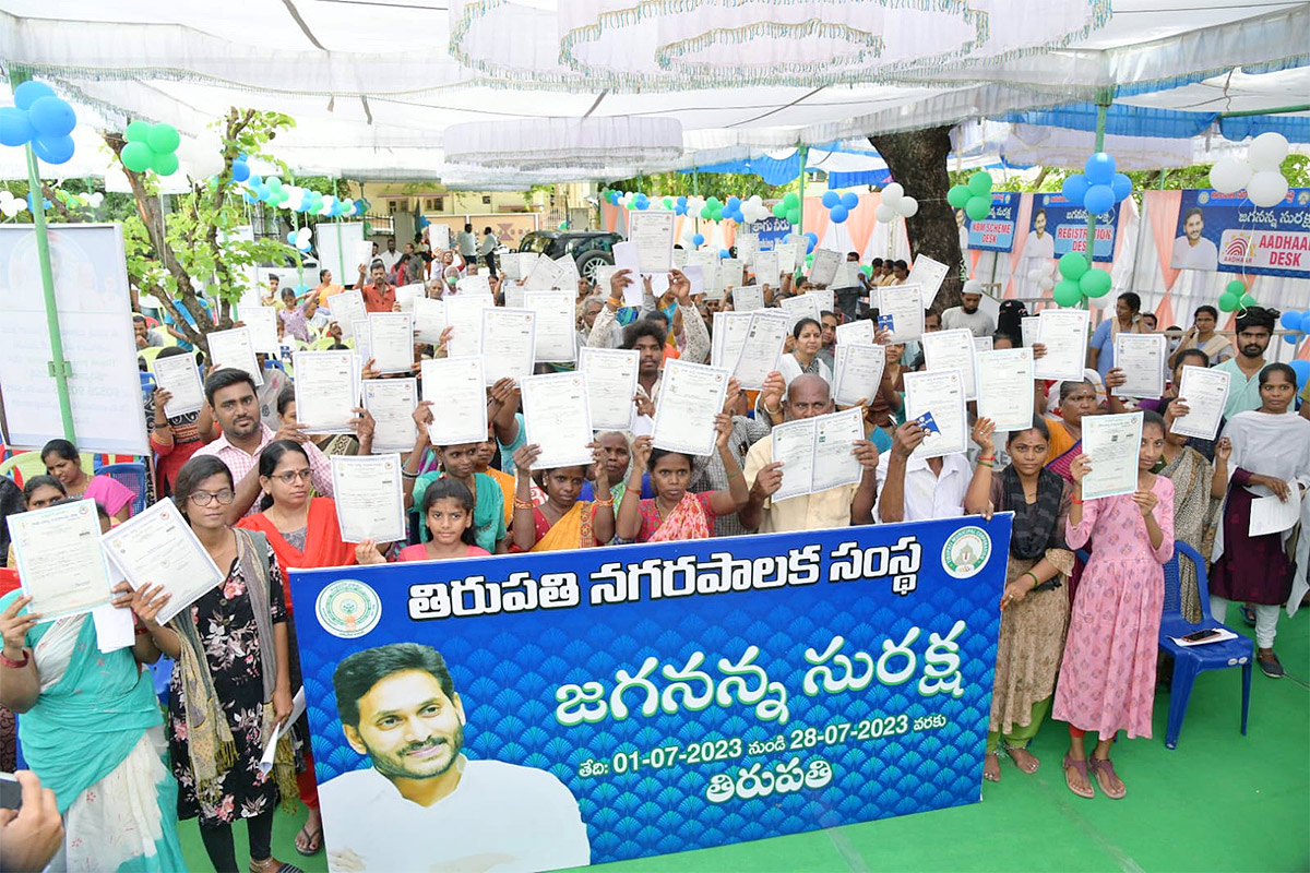 AP CM YS Jagan Launches Jagananna Suraksha Pics - Sakshi27