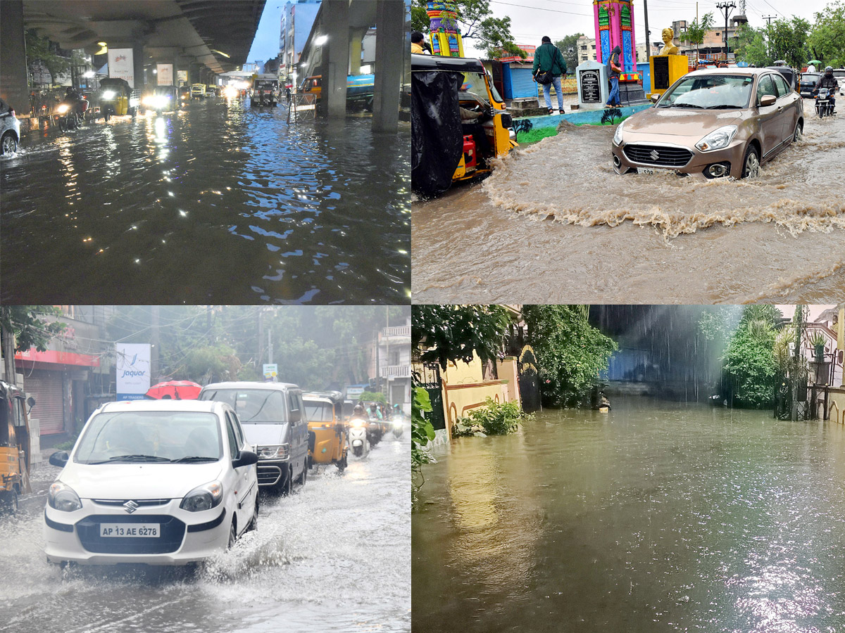 Heavy Rains in Hyderabad Photos - Sakshi1